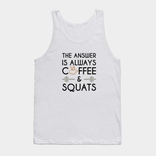 Coffee & Squats Tank Top